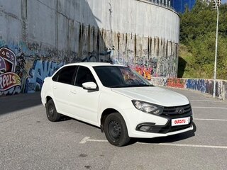 2018 Lada (ВАЗ) Granta I Рестайлинг, белый, 520000 рублей, вид 2