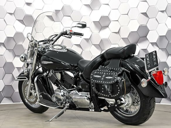 2010 Yamaha XVS1100, чёрный, 585000 рублей - вид 7