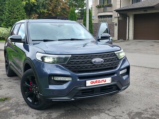 2021 Ford Explorer VI, синий, 3950000 рублей, вид 3