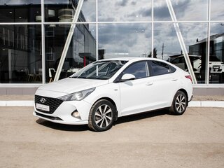 2020 Hyundai Solaris II Рестайлинг, белый, 1280000 рублей, вид 1