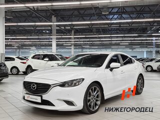 2017 Mazda 6 III (GJ) Рестайлинг, белый, 1719000 рублей, вид 1