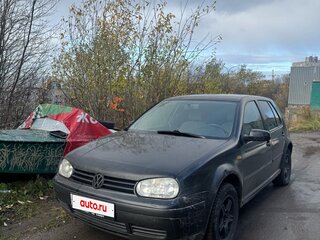 1998 Volkswagen Golf IV, чёрный, 195000 рублей, вид 1