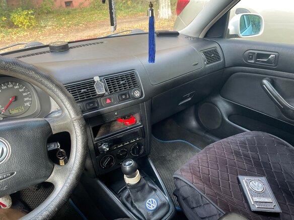 2000 Volkswagen Golf IV, белый, 187000 рублей - вид 11