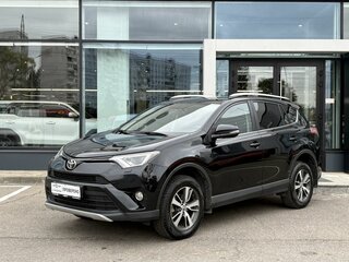 2017 Toyota RAV4 IV (XA40) Рестайлинг, чёрный, 1739000 рублей, вид 1