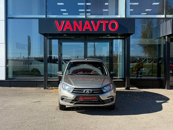 2019 Lada (ВАЗ) Granta I Рестайлинг, серый, 620000 рублей - вид 1