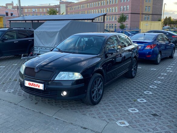 2006 Skoda Octavia II (A5), чёрный