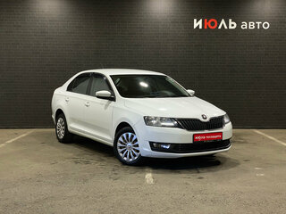 2019 Skoda Rapid I Рестайлинг, белый, 1330000 рублей, вид 3