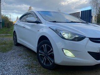 2011 Hyundai Elantra V (MD), белый, 570000 рублей, вид 4