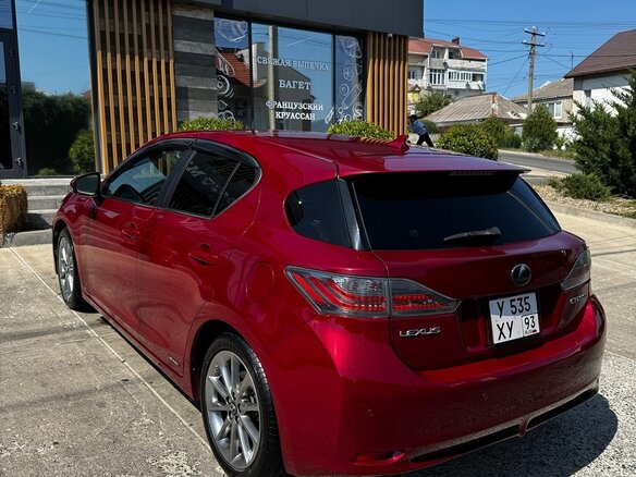 2012 Lexus CT 200h I, красный, 1650000 рублей - вид 15