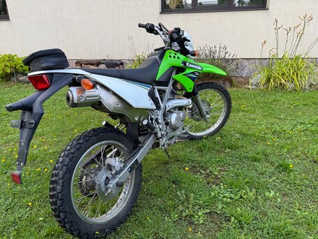 2014 Kawasaki KLX 125, зелёный, 325000 рублей, вид 5