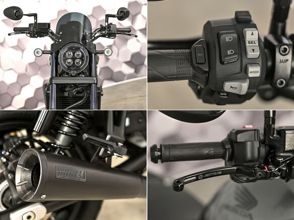 2023 Honda CMX 1100 Rebel, серый, 977000 рублей - вид 9
