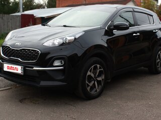 2021 Kia Sportage IV Рестайлинг, чёрный, 2100000 рублей, вид 1