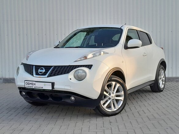 2011 Nissan Juke I, белый