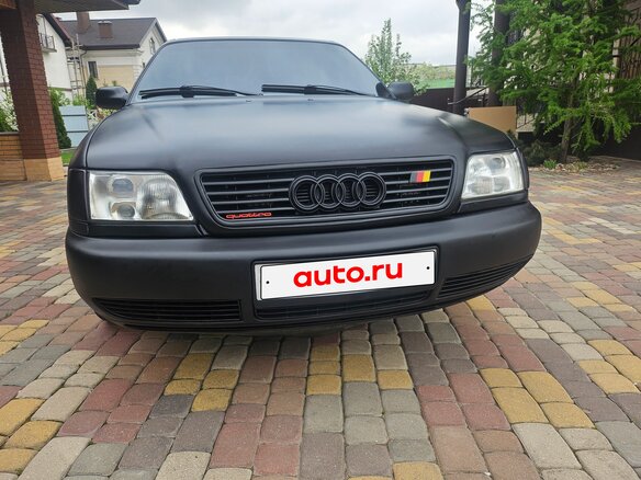 1993 Audi 100 IV (C4), чёрный, 480000 рублей - вид 6