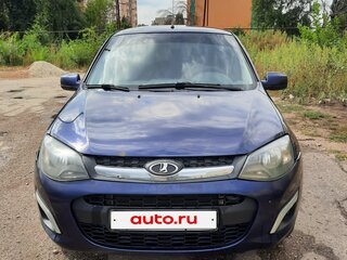 2013 Lada (ВАЗ) Kalina II, синий, 340000 рублей, вид 3