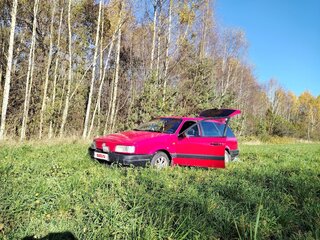 1991 Volkswagen Passat B3, красный, 125000 рублей, вид 5