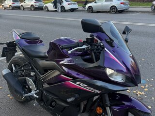 2023 Yamaha YZF-R25, фиолетовый, 600000 рублей, вид 1