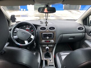 2008 Ford Focus II Рестайлинг, чёрный, 380000 рублей, вид 5