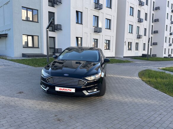 2018 Ford Fusion (North America) II Рестайлинг, чёрный, 1640000 рублей - вид 3