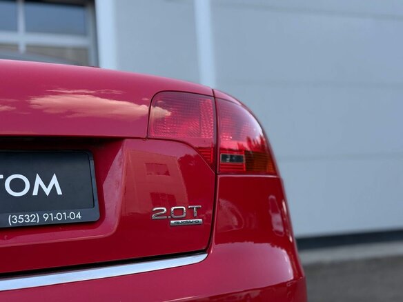 2007 Audi A4 III (B7), красный, 607000 рублей - вид 19