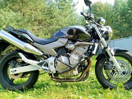 2004 Honda CB 600F Hornet, чёрный, 420000 рублей, вид 2
