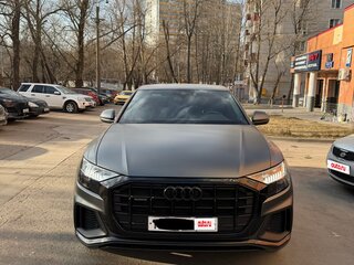2018 Audi Q8 55 TFSI I (4M), серый, 5000000 рублей, вид 3