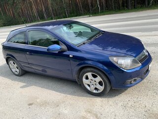 2008 Opel Astra GTC H Рестайлинг, синий, 395000 рублей, вид 2