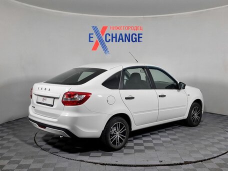 2019 Lada (ВАЗ) Granta I Рестайлинг, белый, 577000 рублей, вид 5