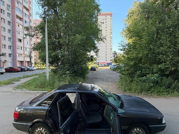 1989 Audi 80 IV (B3), чёрный - вид 13