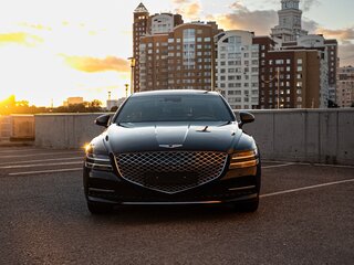 2021 Genesis G80 II, синий, 3550000 рублей, вид 5