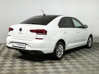 2021 Volkswagen Polo VI, белый, 1299585 рублей, вид 5