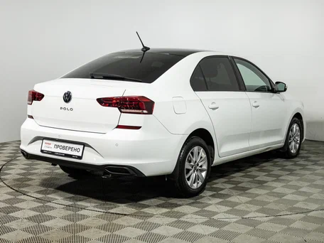 2021 Volkswagen Polo VI, белый, 1299585 рублей, вид 5
