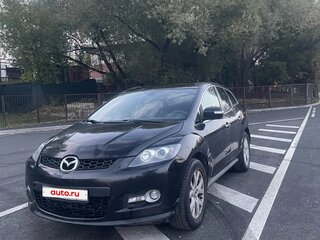 2008 Mazda CX-7 I, чёрный, 600000 рублей, вид 1