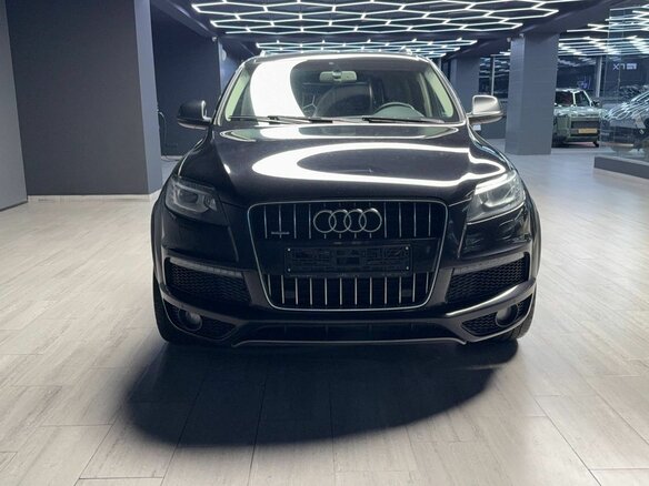 2014 Audi Q7 I (4L) Рестайлинг, чёрный, 2140000 рублей - вид 2