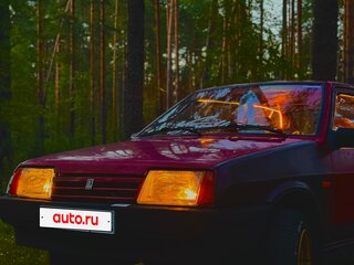 1997 Lada (ВАЗ) 2108, красный, 80000 рублей, вид 2