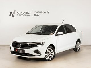 2022 Volkswagen Polo VI, белый, 1706600 рублей, вид 1