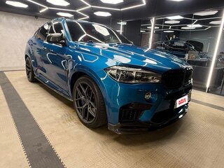 2017 BMW X6 M II (F86), голубой, 3950000 рублей, вид 4