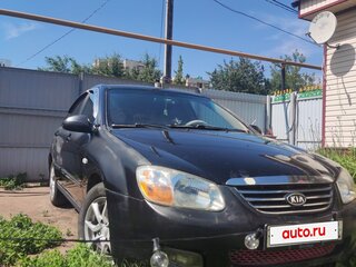 2007 Kia Cerato I Рестайлинг, чёрный, 350000 рублей, вид 1