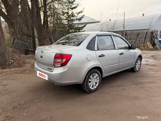2015 Lada (ВАЗ) Granta I, серебристый, 380000 рублей, вид 5