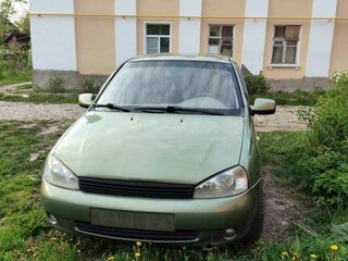 2011 Lada (ВАЗ) Kalina I, зелёный, 180000 рублей, вид 2