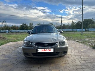 2008 Hyundai Accent ТагАЗ II, бежевый, 435000 рублей, вид 2
