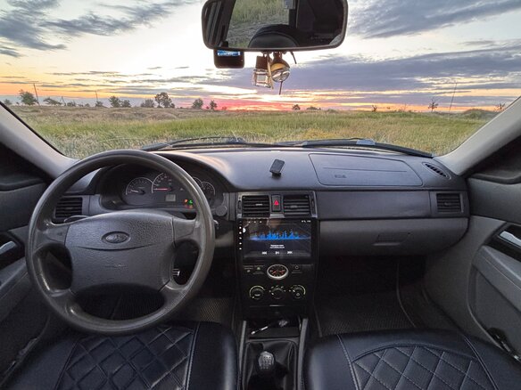 2009 Lada (ВАЗ) Priora I, зелёный, 320000 рублей - вид 6