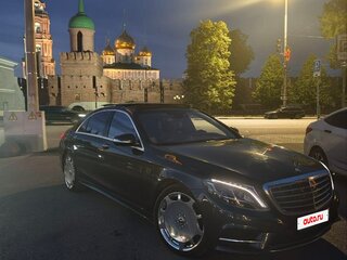 2013 Mercedes-Benz S-Класс 500 Long VI (W222, C217), чёрный, 2200000 рублей, вид 1
