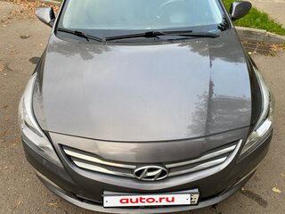 2016 Hyundai Solaris I Рестайлинг, серый, 730000 рублей, вид 3