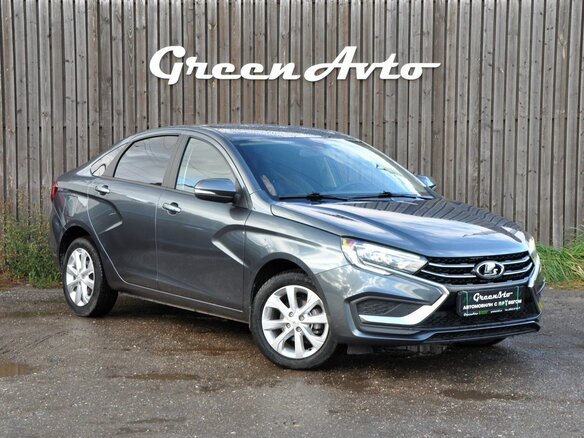 2025 Lada (ВАЗ) Vesta I Рестайлинг (NG), серый, 1450000 рублей - вид 2