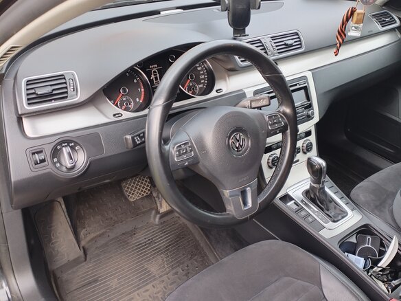 2012 Volkswagen Passat B7, чёрный, 800000 рублей - вид 5