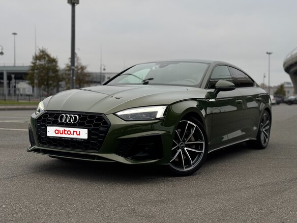 2021 Audi A5 Sportback 45 TFSI II (F5) Рестайлинг, зелёный, 4450000 рублей - вид 21