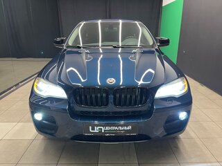 2013 BMW X6 40d I (E71) Рестайлинг, синий, 2390000 рублей, вид 2