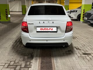 2018 Lada (ВАЗ) Granta I Рестайлинг, белый, 455000 рублей, вид 4