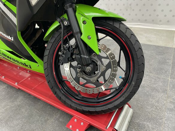 2014 Kawasaki Ninja 250R, зелёный, 345000 рублей - вид 9